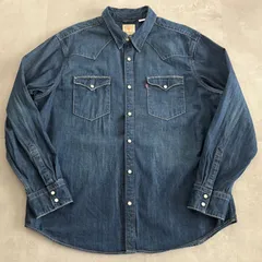 Levi's リーバイス デニム ウエスタンシャツ ショートホーン 85744-0095 希少XL