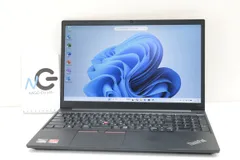 美品15.6型 Lenovo ThinkPad E15 Gen2 Ryzen 5 4500U★6コア Core i7相当 8GB/SSD256GB カメラ ノートパソコン Windows11 17461