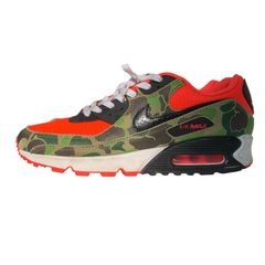 ♪3846 NIKE ナイキ スニーカー CW6024-600 アトモス × ナイキ エアマックス90 "ダックカモ" (2020)  中古 27㎝