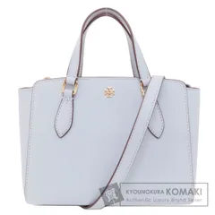 Tory Burch トリーバーチ エマーソン ミニ トップジップ 2WAY ハンドバッグ レザー レディース [中古]