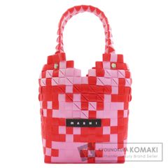 新品未使用品 MARNI マルニ ダイヤモンドバスケット ピンク - メルカリ