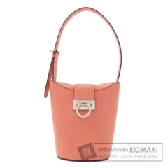 Salvatore Ferragamo サルヴァトーレフェラガモ トリフォリオ ガンチーニ金具 ハンドバッグ レザー レディース [中古]