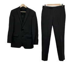 Burberry Black Label(バーバリーブラックレーベル) シングルスーツ メンズ美品  - ダークグレー ストライプ