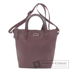 LACOSTE ラコステ 2WAY ハンドバッグ PVC レディース [中古]