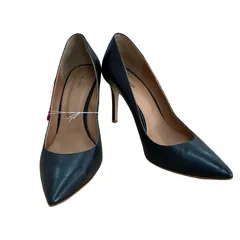 MN4 PIPPICHIC　ピッピシック　パンプス 37(24.0)サイズ ブラック  8.5cmヒール　レザー　ポインテッドトゥパンプス　2000001376676