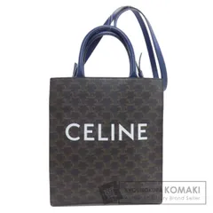 CELINE セリーヌ バーティカルカバ トリオンフ 2WAY ハンドバッグ PVC レディース [中古]