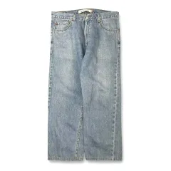 (36) LEVI'S リーバイス 505 36X30 ライトブルー レギュラーフィット デニム パンツ