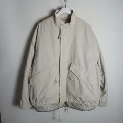 正規 WYM LIDNM ウィム リドム LAYERED 3WAY MILITARY BLOUSON SHORT M-65 WYjk616 ナイロン wym-2023-23aw 白 ホワイト M 713P★2