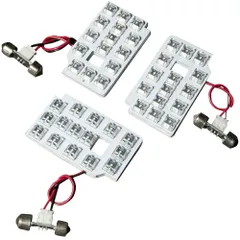 【専用基板】ハイエース 4型 5型 6型 7型 8型 DX標準 RIDE LEDルームランプ 45発 3点 200系  [H25.12-]