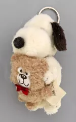 【中古】ぬいぐるみマスコット・ぬいぐるみバッジ スヌーピー＆カドリーベアーズ プチフワキーリング ベア 「PEANUTS(SNOOPY)」 PLAZA・MINiPLA限定のサムネイル