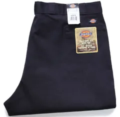 デッドストック★Dickiesディッキーズ 874 ワークパンツ 黒 W50 L32★特大 オールド トラウザーズ チノパン ブラック ビッグサイズ