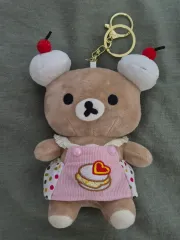 リラックマ ケーキ キーホルダー ぬいぐるみ