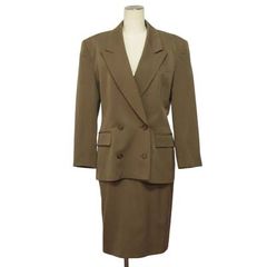ESCADA セットアップスカートスーツ ベージュ サイズ34*QD536 - メルカリ