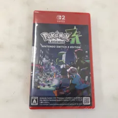 02w21524 Nintendo Switch2 ゲームソフト ポケモンレジェンズZA ニンテンドースイッチ2 ソフト ※未開封 【中古品】