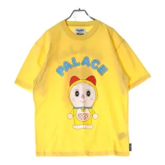 Palace Skateboards (パレススケートボーズ) 25AW ×DORAEMON ドラえもん ドラミ プリント半袖Tシャツ イエロー