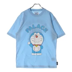 Palace Skateboards (パレススケートボーズ) 25AW ×DORAEMON ドラえもん プリント半袖Tシャツ ブルー