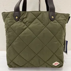 8901　ROOTOTE　ルートート　ハンドバッグ　 カーキ系　グリーン　緑　キルティング　 ナイロン　軽量　タグ付き　レディース