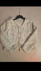 ツイードジャケット 新品 フリーサイズ