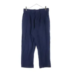 MARNI (マルニ) 16AW Wool Trousers ウールトラウザーズパンツ ネイビー M05KA0023 S47017