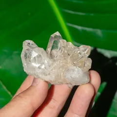 【一点物】 ヒマラヤ水晶原石 【82g】クラスター・タビー・バーコード・レインボー / クリスタル ヒマラヤ産 原石 天