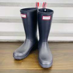未使用 ハンター レインブーツ  レディース サイズUK4 ネイビー 長靴 HUNTER /515821