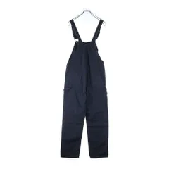 STUSSY (ステューシー) コットン オーバーオール ブラック