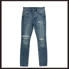 新品未使用　KSUBI（スビ）　スリムフィットデニム　30　ブルー系