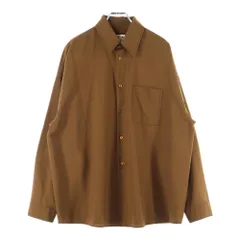 MARNI (マルニ) 21SS トロピカル ウール 長袖シャツ ブラウンのサムネイル