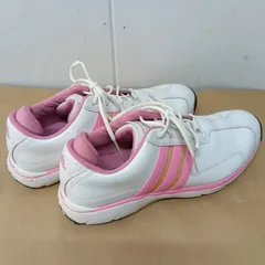 adidas/アディダス　バランスニトロ　ゴルフシューズレディース　ホワイト×ピンク　24.0㎝　A1029