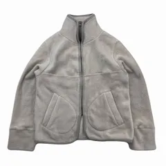 ジャーナルスタンダード フリースジャケット レディース フリーサイズ M相当 オフホワイト 英国製 ジップアップ ベージュ MADE IN UK