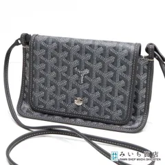 GOYARD ゴヤール プリュメ PLUMET ショルダーバッグ グリス グレー ポーチウォレット 袋 ストラップ 26k13-2のサムネイル