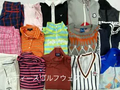 S525◇ レディース ゴルフウェア 春物 おまとめ 15点 アウター ポロシャツ パンツ