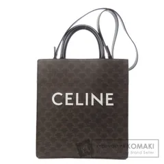 CELINE セリーヌ バーティカルカバ トリオンフ 2WAY ハンドバッグ PVC レディース [中古]