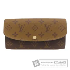 LOUIS VUITTON ルイヴィトン M82157 ポルトフォイユ・エミリー 長財布（小銭入れあり） モノグラムリバース レディース [中古]