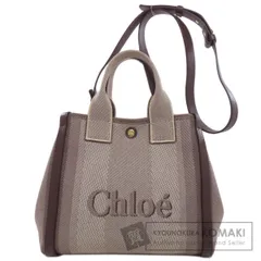 CHLOE クロエ キャリースモール ハンドバッグ キャンバス レディース [中古]