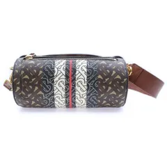 BURBERRY (バーバリー) Bridle Brown Shoulder Bag 総柄ショルダーバッグ ブラウン レディース 8020170