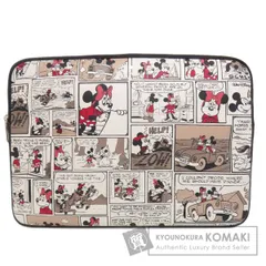 kate spade ケイトスペード PCケース ミッキーコラボ アクセサリーポーチ PVC レディース [中古]
