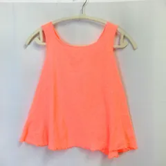 ZARA Kids ザラキッズ 蛍光色キャミソール オレンジ 164cm □〇