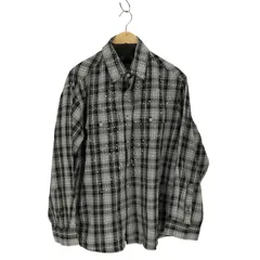 ユーズドフルギ USED古着 {{pressing}} 両胸フラップビジューシャツ メンズ import：L 