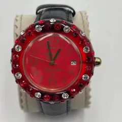 ◼︎bonbon watch ボンボンウォッチ 腕時計 レッド 赤 アレクサンドラ パリ