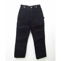 carhartt カーハート ダブルニー ペインターパンツ ブラック B01-BLK サイズ：32×32★FG7886