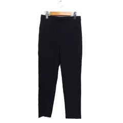 ロペピクニック ROPE Picnic イージーパンツ ストレッチ スリット ストレート 無地 38 黒 ブラック /NT20