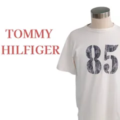 日本製 綿100％ TOMMY HILFIGER トミーヒルフィガー 85シリーズ Tシャツ Mサイズ オールシーズン   ML-1013