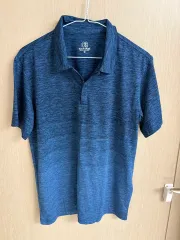 KOLON SPORT コーロンスポーツ ブルー ポロTシャツ 95