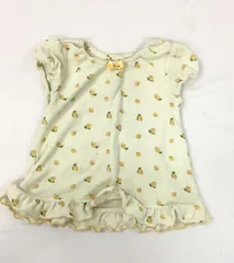 【90㎝】上下セット花柄パジャマ