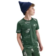 【正規品取扱店･新品】 NIKE ウェア キッズ 子供靴 ナイキ YTH NSW クラブ エナジー AOP S/S Tシャツ HQ9292 NIKE SPORTSWEAR