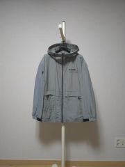 ドットフリル フーデッド ウィンドブレーカージャンパー オヘシオ