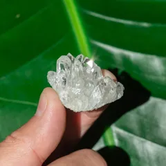 【一点物】 ヒマラヤ水晶原石 【15.5g】クラスター・タビー・バーコード / クリスタル ヒマラヤ産 原石 天然石 一