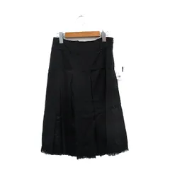 ナチュラルビューティーベーシック NATURAL BEAUTY BASIC タグ付き フレア スカート ロング レース シンプル M ブラック 黒 /KT18