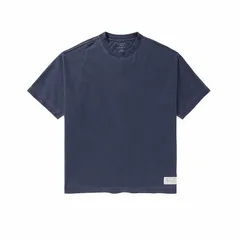 アメリカンイーグル AMERICAN EAGLE メンズ 半袖 グラフィックTシャツ オーバーサイズフィット ウォッシュドネイビー